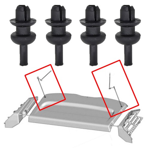 Heck hutablage clips für - x4,